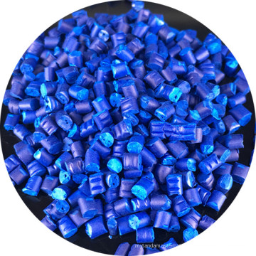 PE PP ABS granule plastic blue masterbatch for blue plastic product